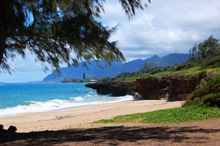 Known as Pounders Beach