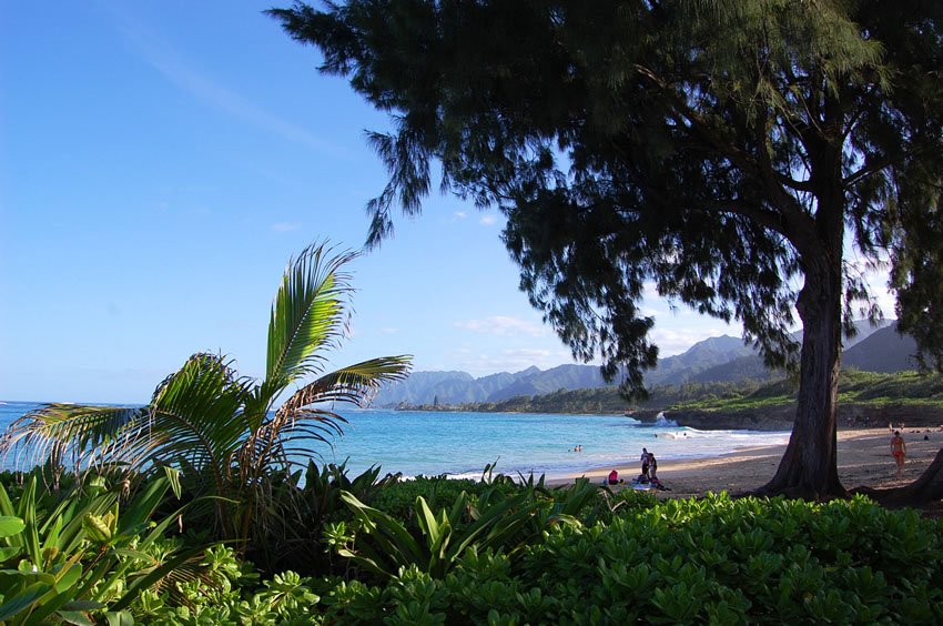 View to Ko'olau Mountains