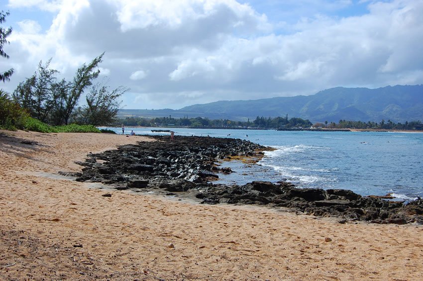 Rocky shoreline