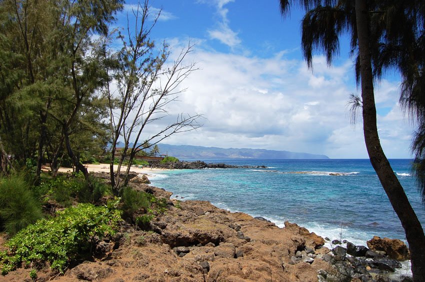 View to Three Tables Beach