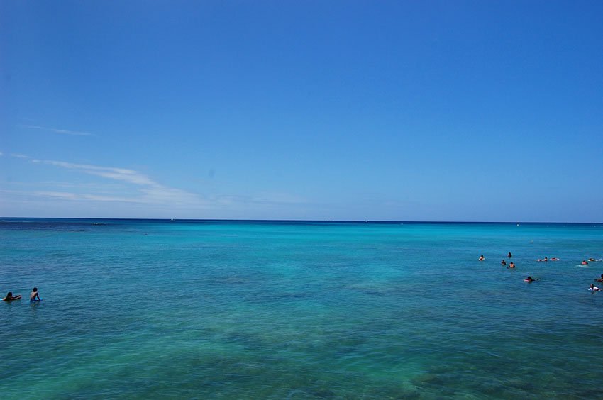 View from the Kapahulu Groin