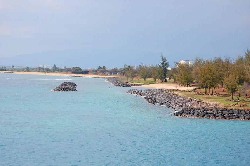 Two Sand Island beaches