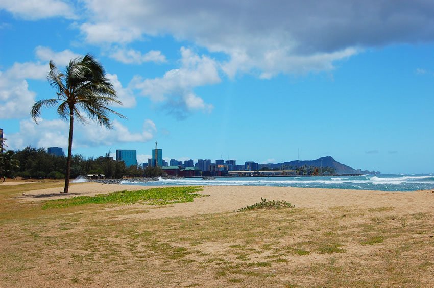 View to Waikiki and Diamond Head