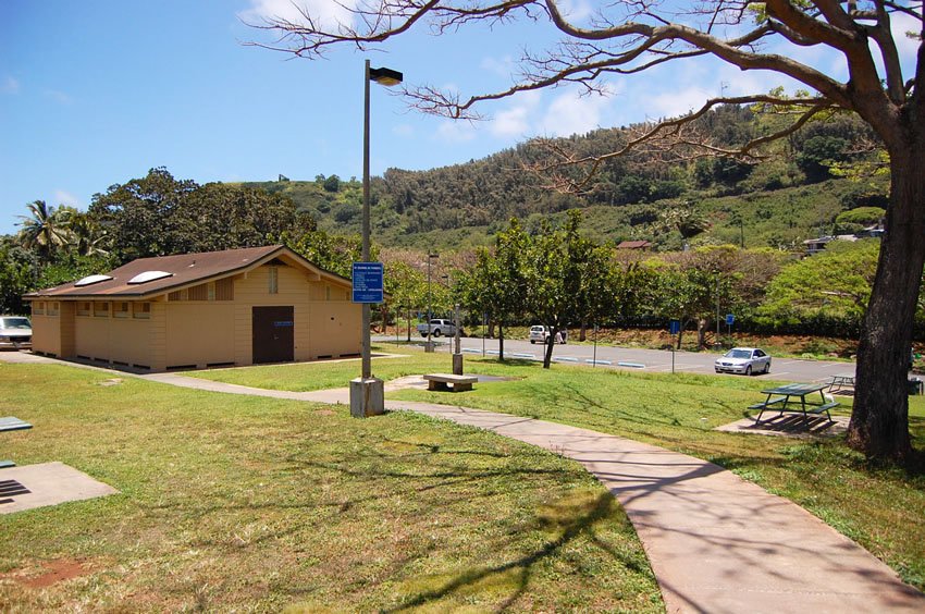 Beach park facilities