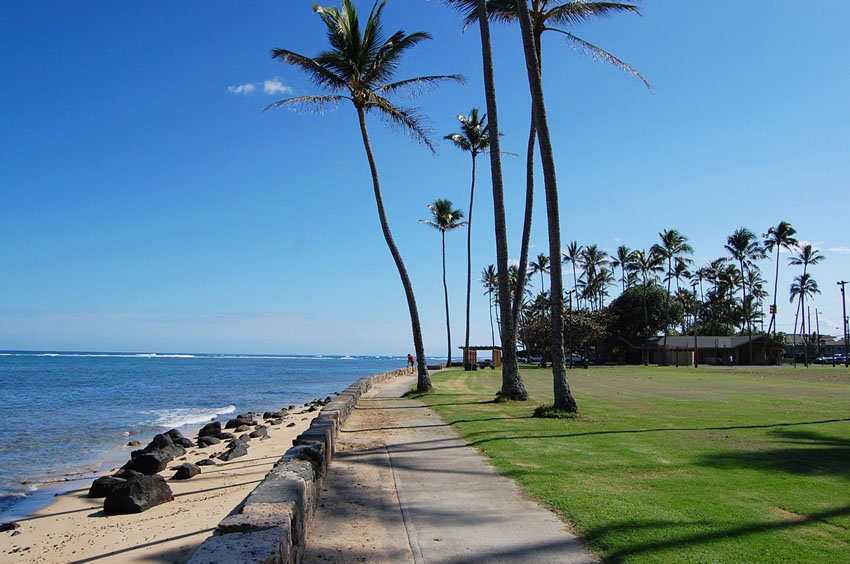 Scenic shoreline