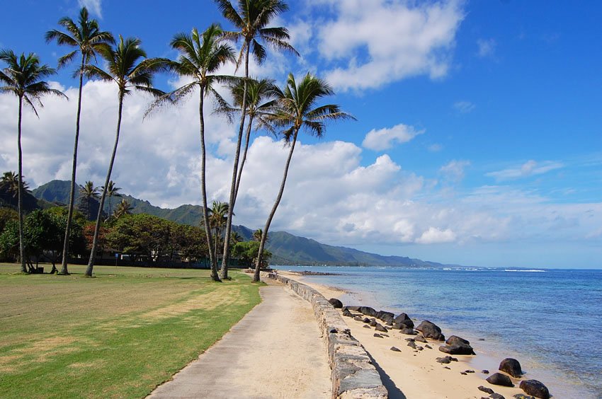 Oahu windward beach