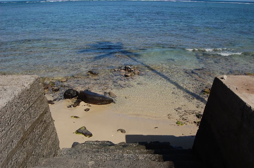 Stairs to the beach