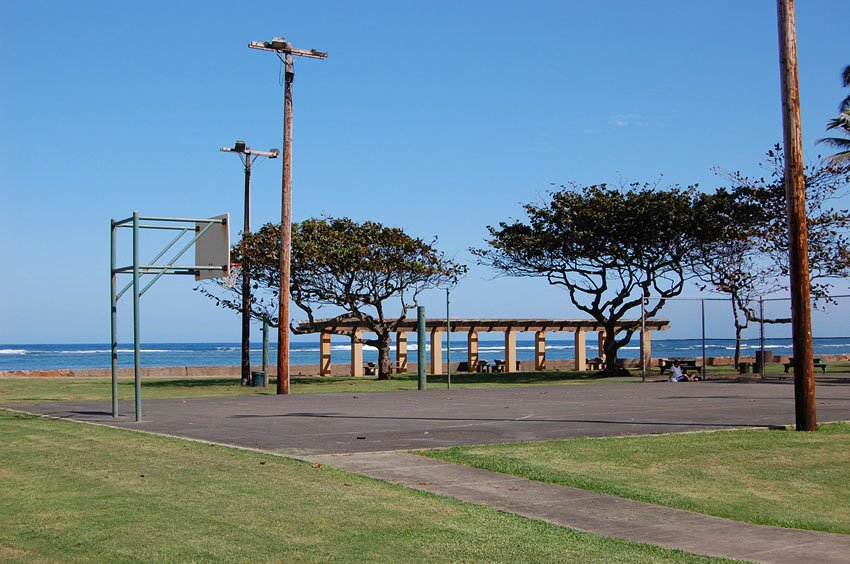 Swanzy Beach Park on Oahu