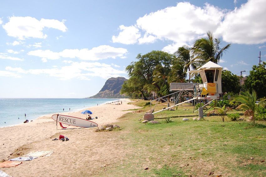 Ulehawa Beach Park on Oahu