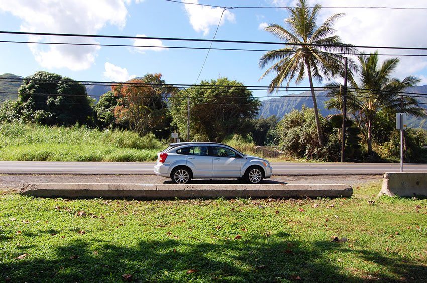 Roadside parking