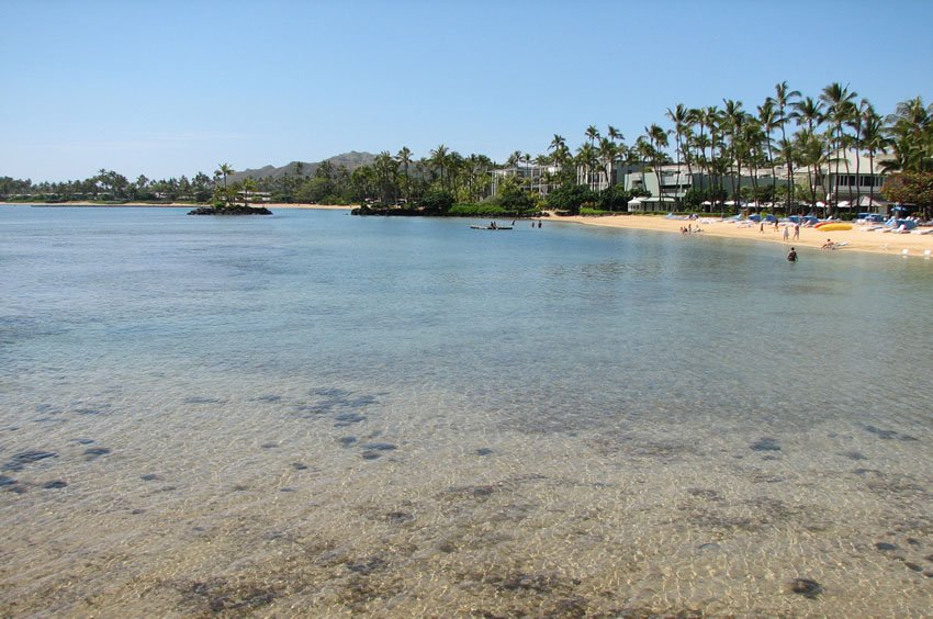 View to Kahala Beach