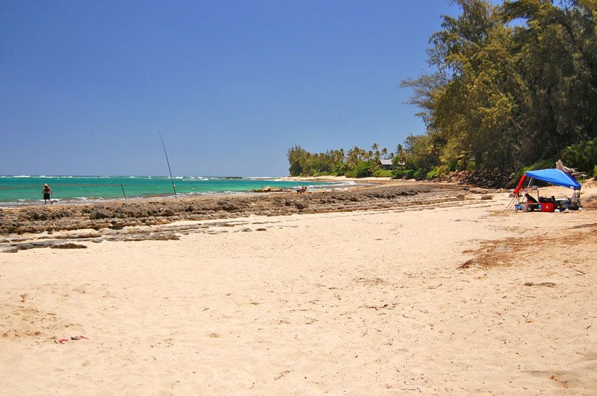 Fishermen on beach