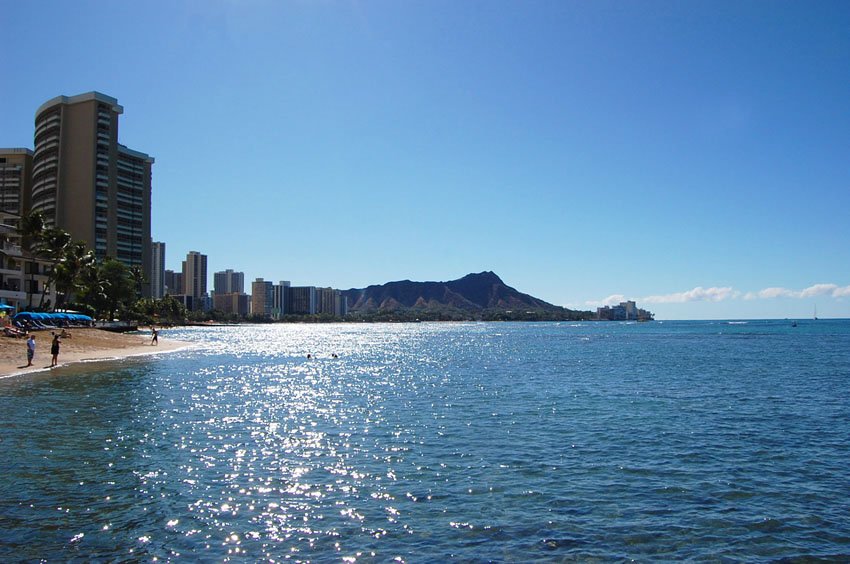 Looking towards Diamond Head