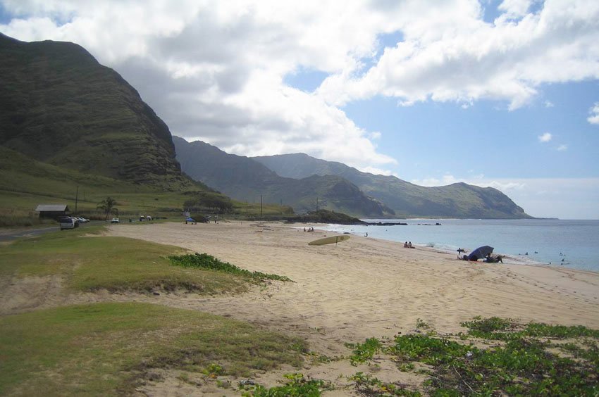 Yokohama Bay on Oahu