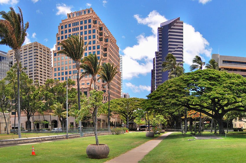 Downtown Honolulu Oahu