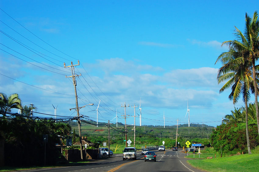 Driving in Kahuku