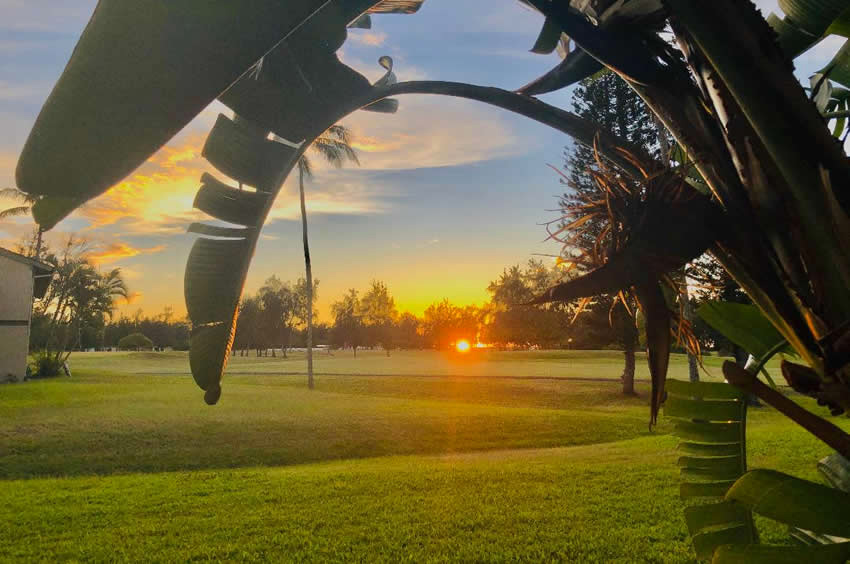 Kahuku sunset