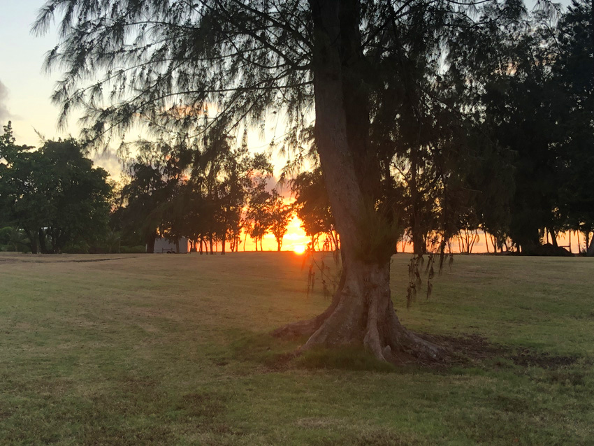 Sunset at Kahuku