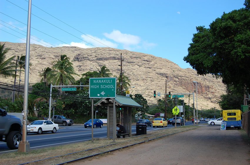 View to Farrington Highway