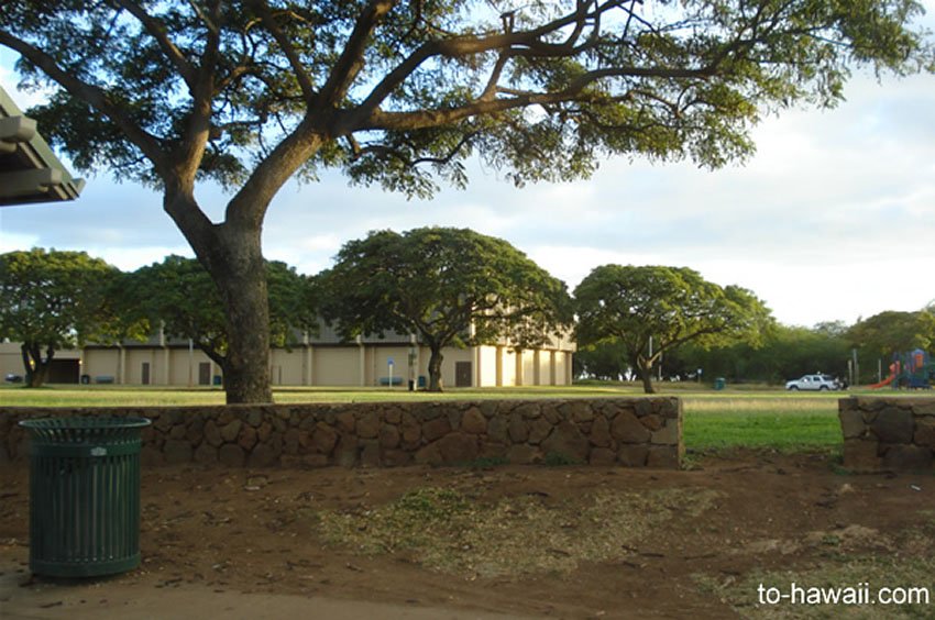 Wai'anae High School on Oahu