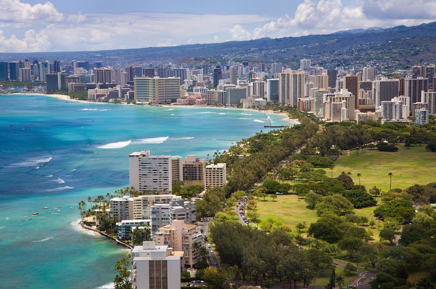 View from Diamond Head Lookout