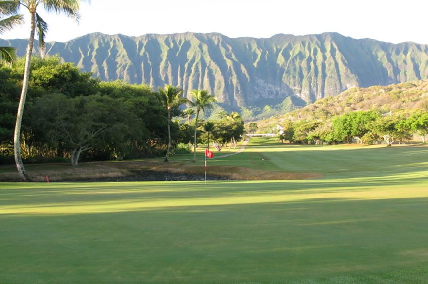 View to Ko'olau Mountain Range