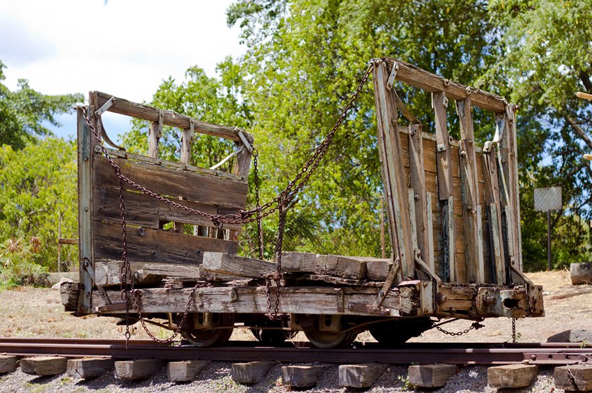 Old train cart