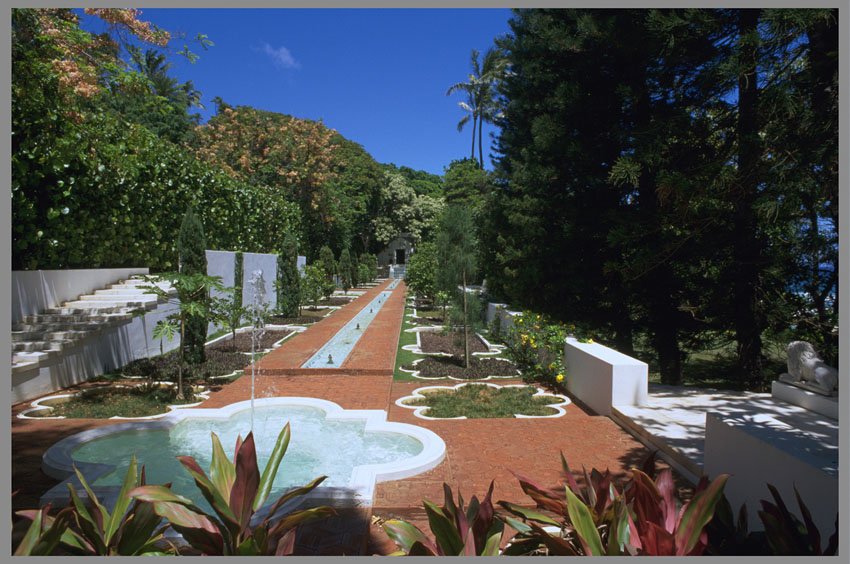 View of the Mughal Garden