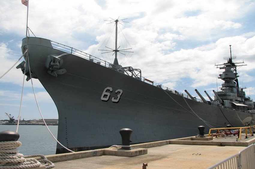 Battleship Missouri Memorial in Honolulu