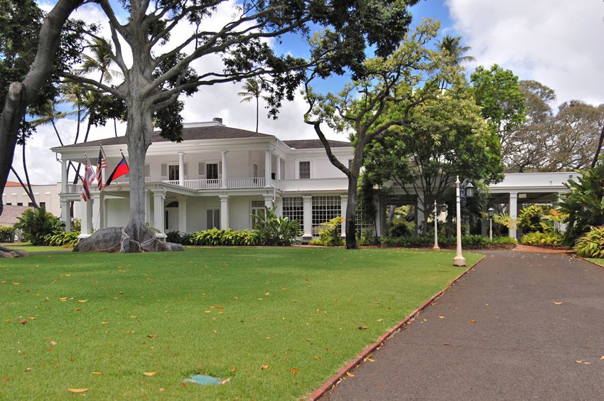 Washington Place in Honolulu