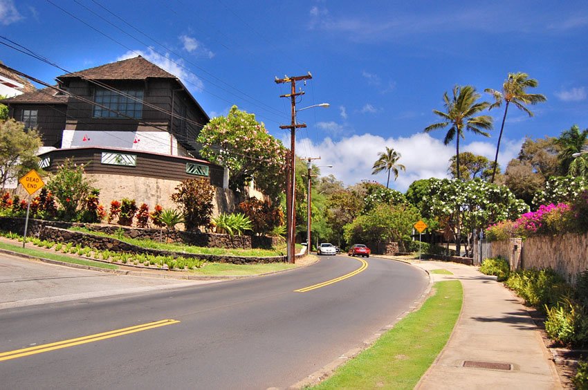 Scenic drive Waikiki