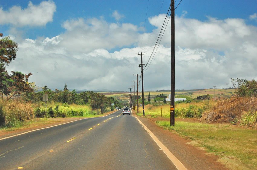 Driving to Waialua