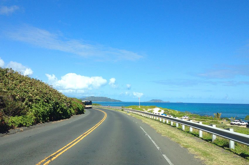 Drive by the ocean