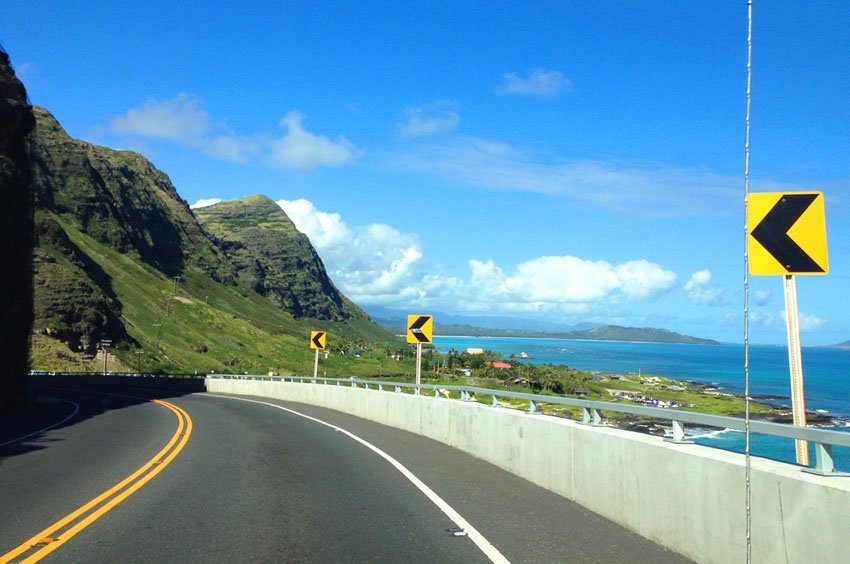 Scenic Oahu view