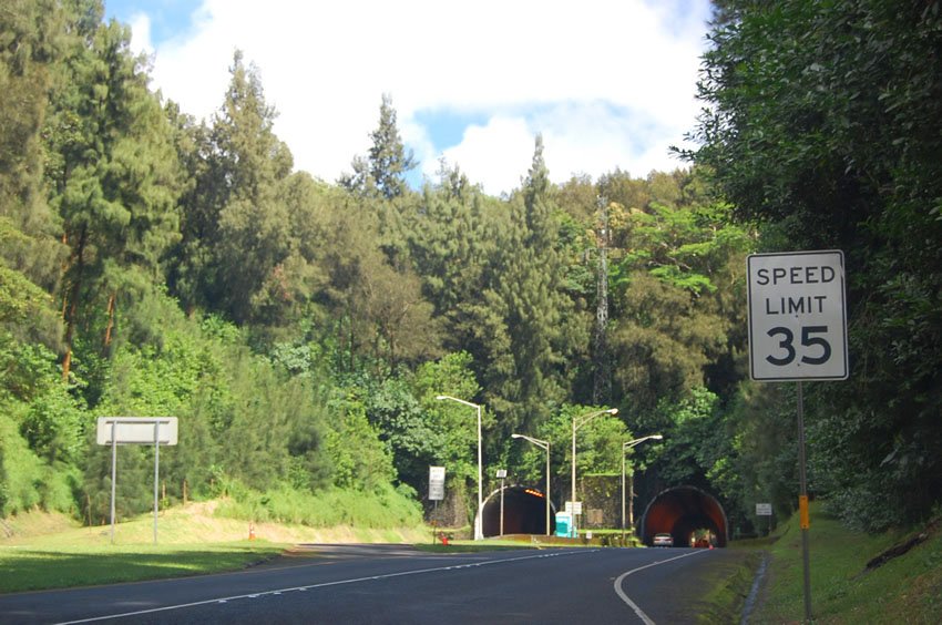 Pali Highway Tunnels