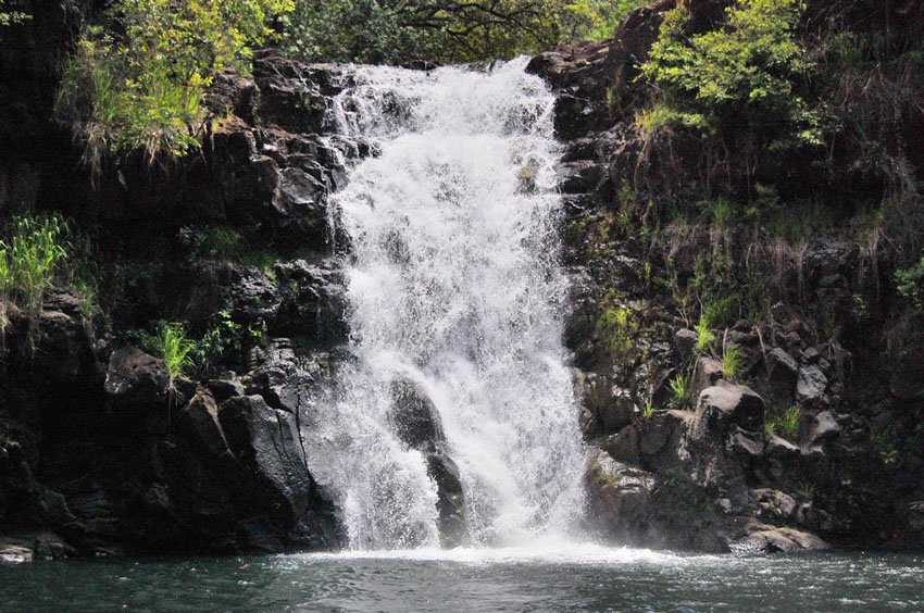 Waimea Falls on Oahu